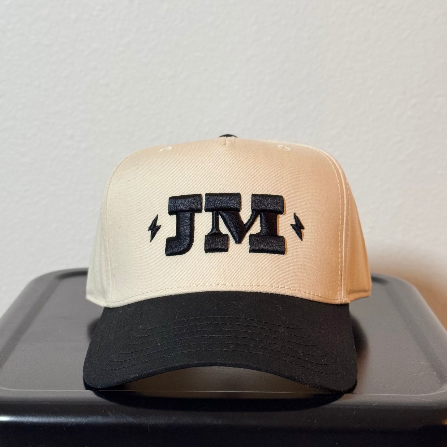 The "OG" JM logo embroidery puff